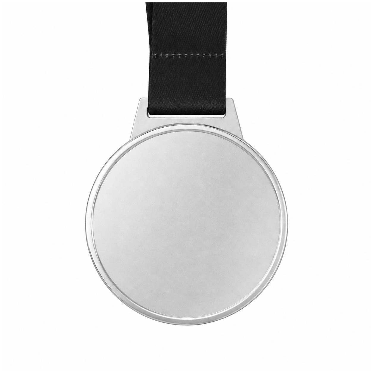 Single Sided Hard Enamel Medal — Black