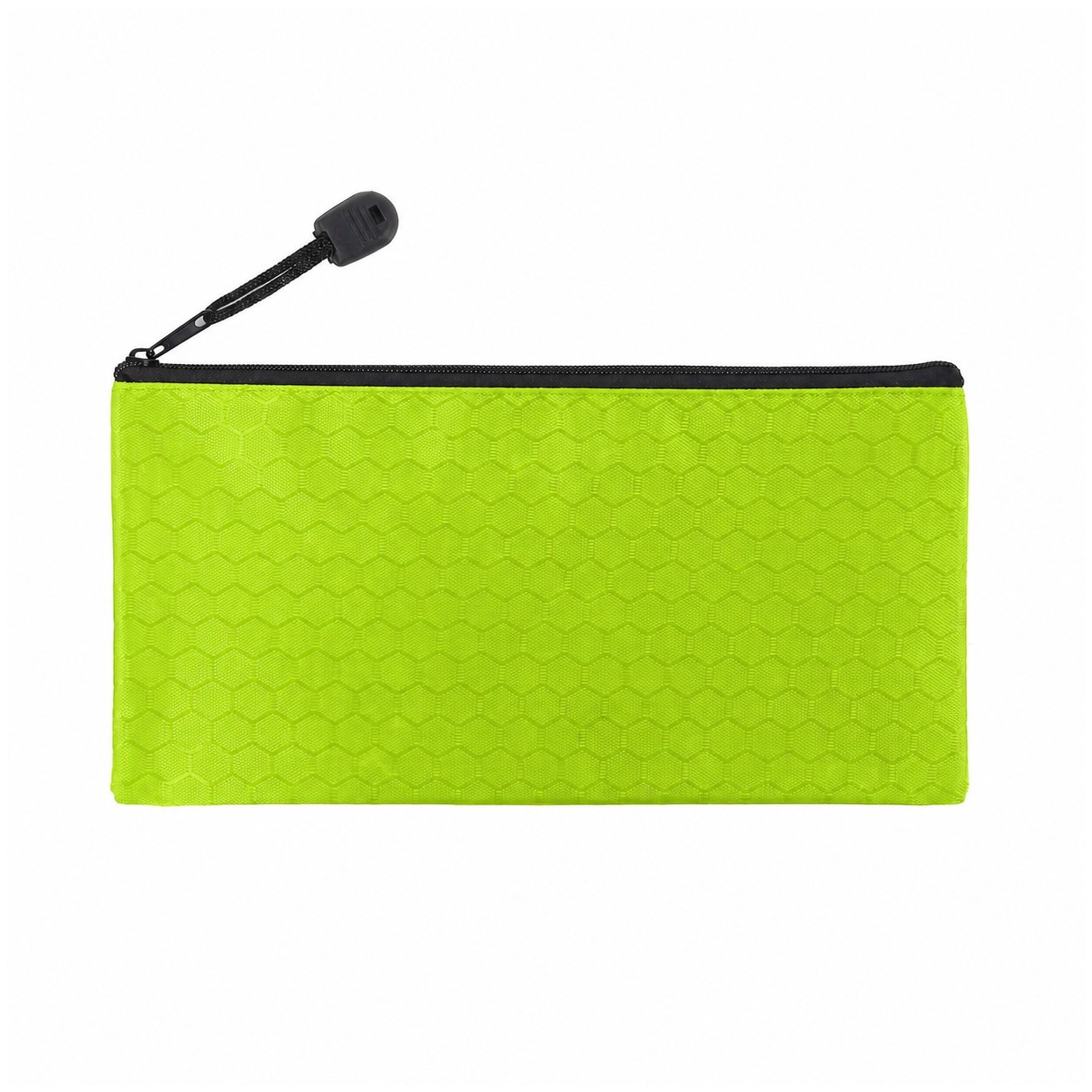 Waterproof Canvas Pencil Pouch — Lime Green