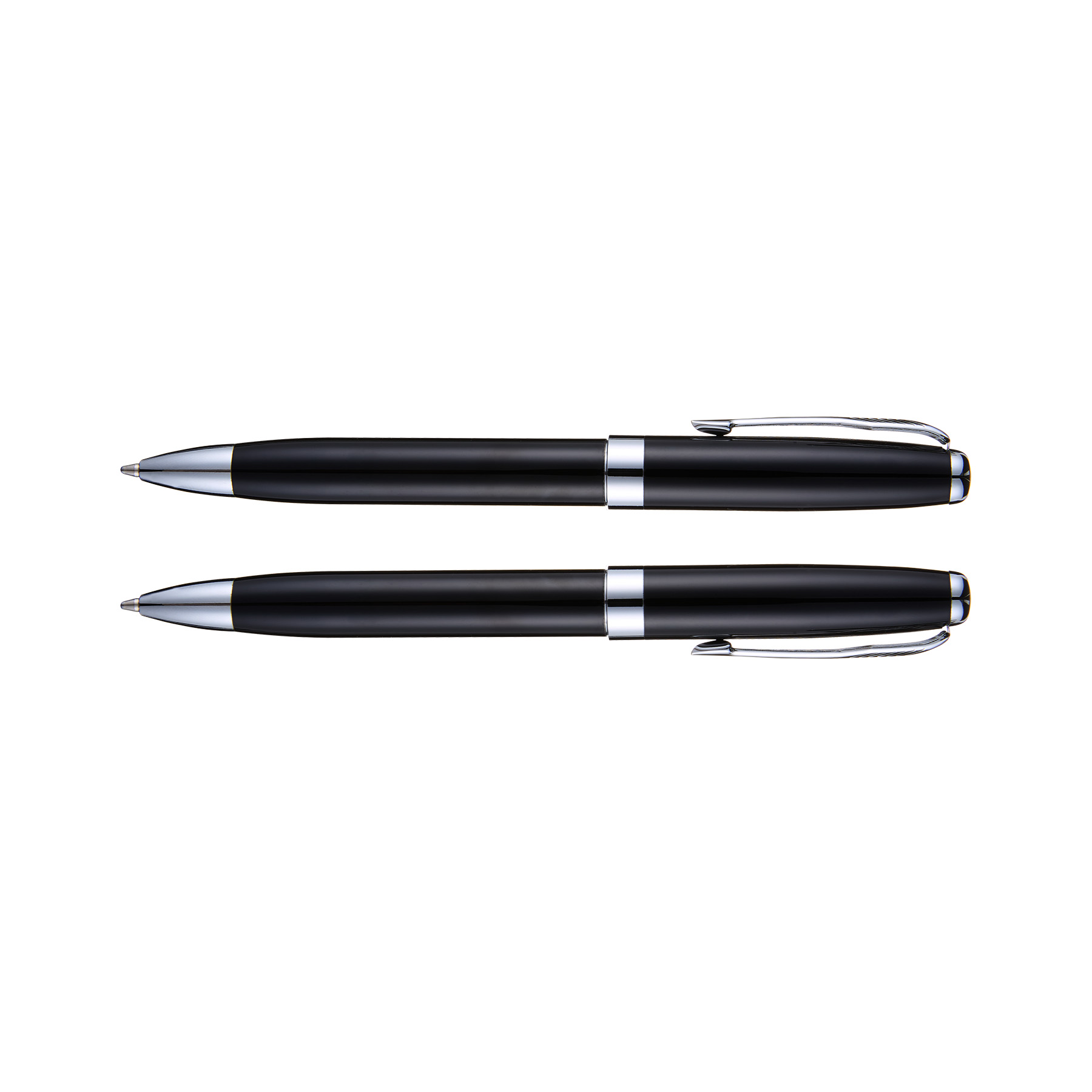 Twist-Action Aluminum Ballpoint Pen — view 2