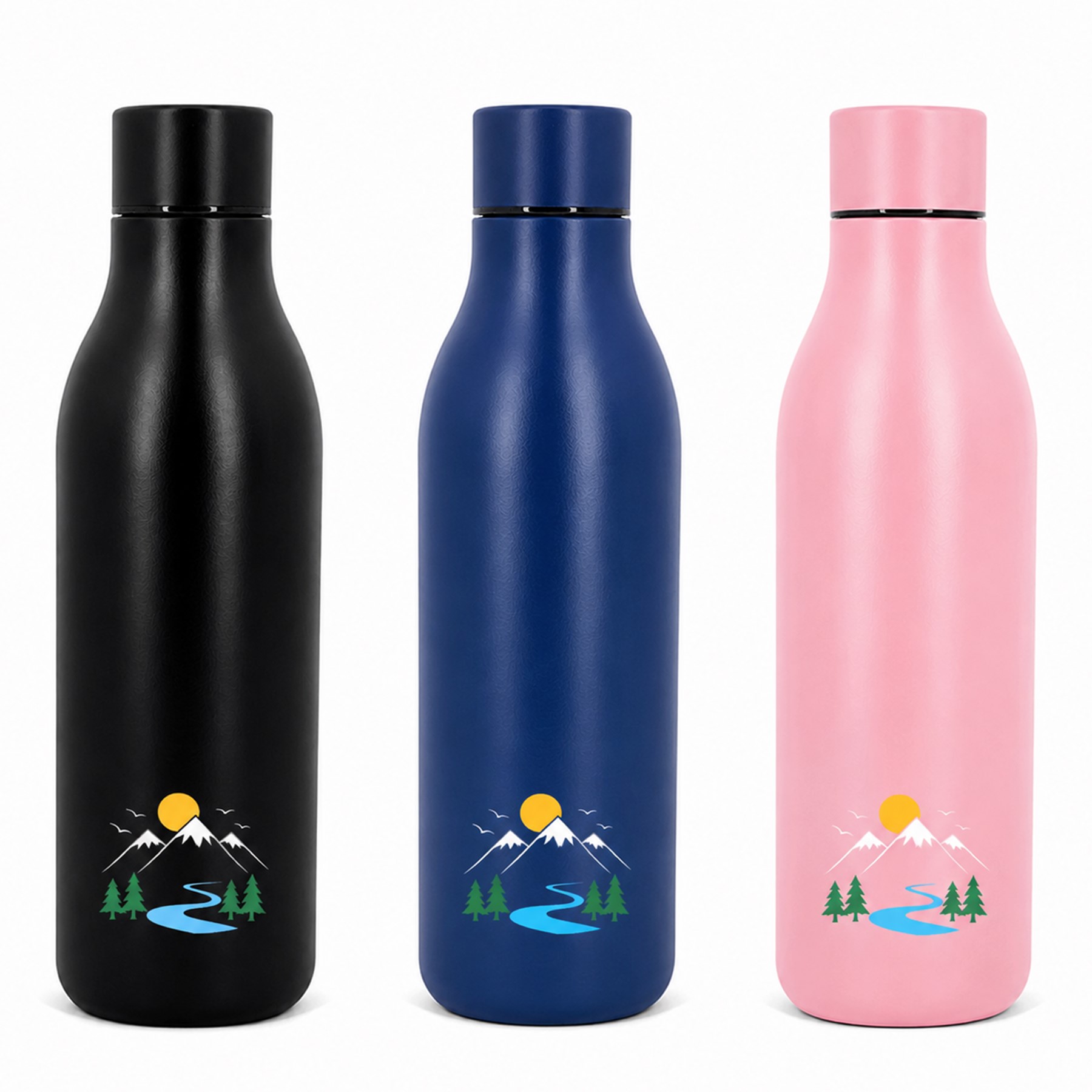 16" Stainless Steel Water Bottle