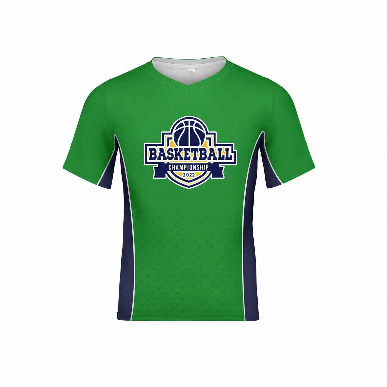Moisture-Wicking Polyester Crew Neck T-Shirt — Green