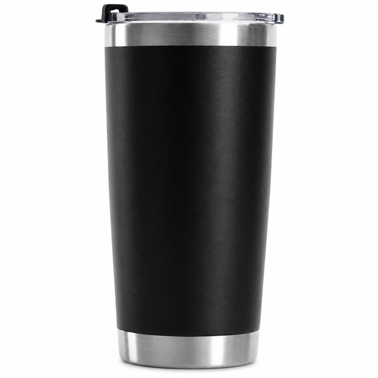 Compact Tapered Stainless Steel Travel Cup — view 2