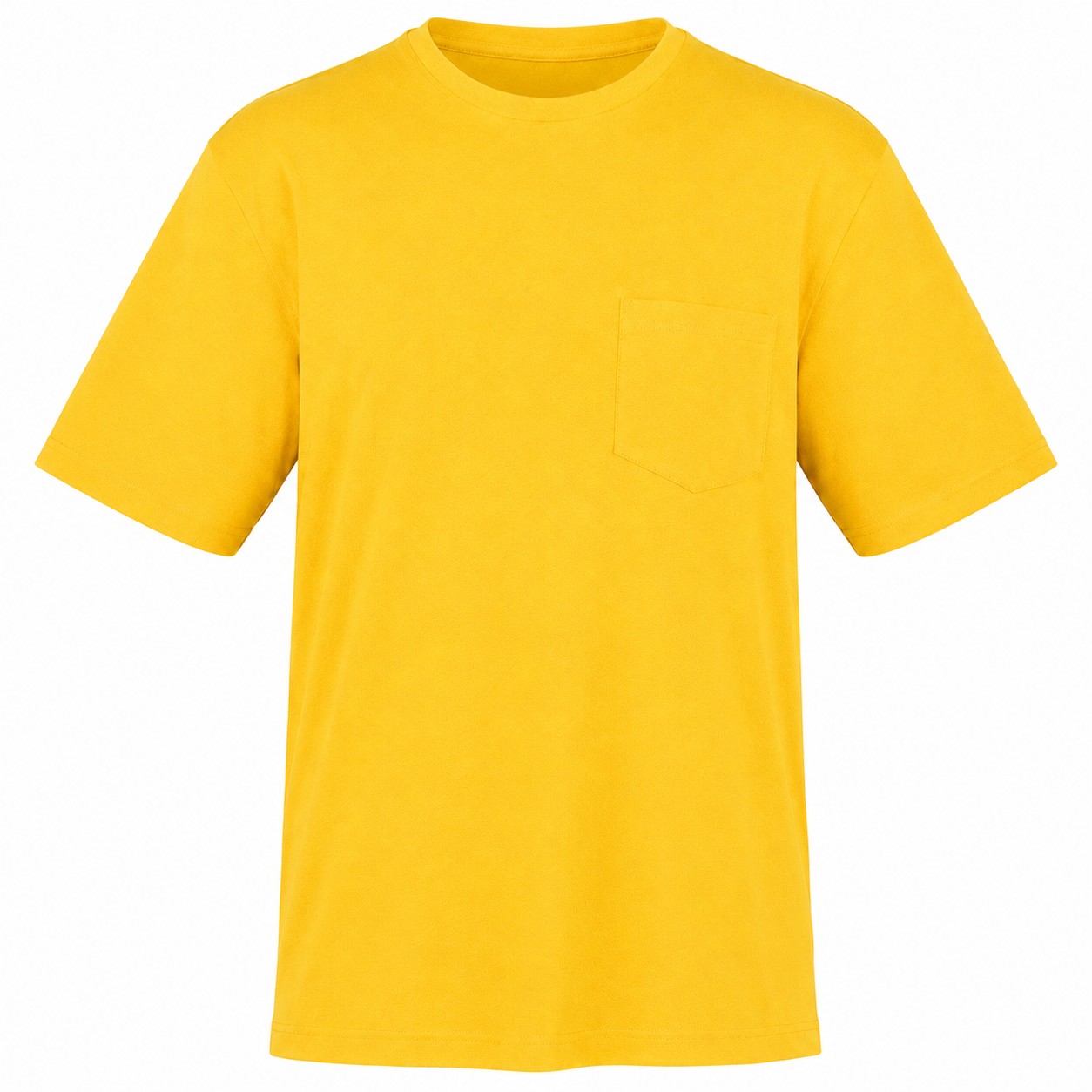 Lightweight Jersey Full Zip Hoodie — Yellow