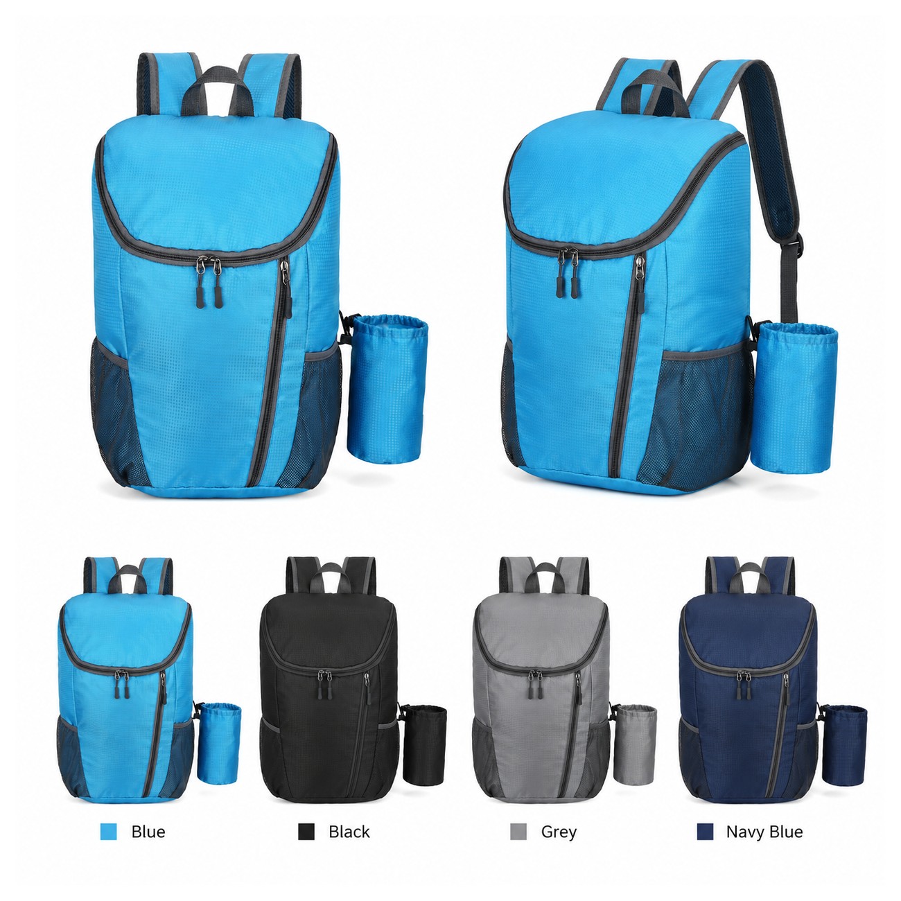 400D Polyester Roomy Backpack