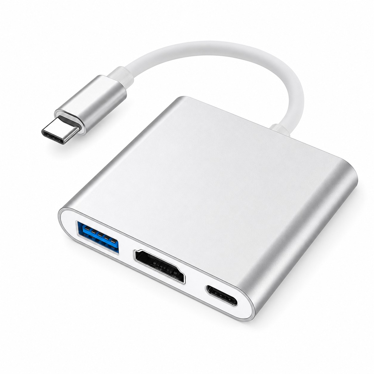 Three Port Laptop Adapter Hub — view 2
