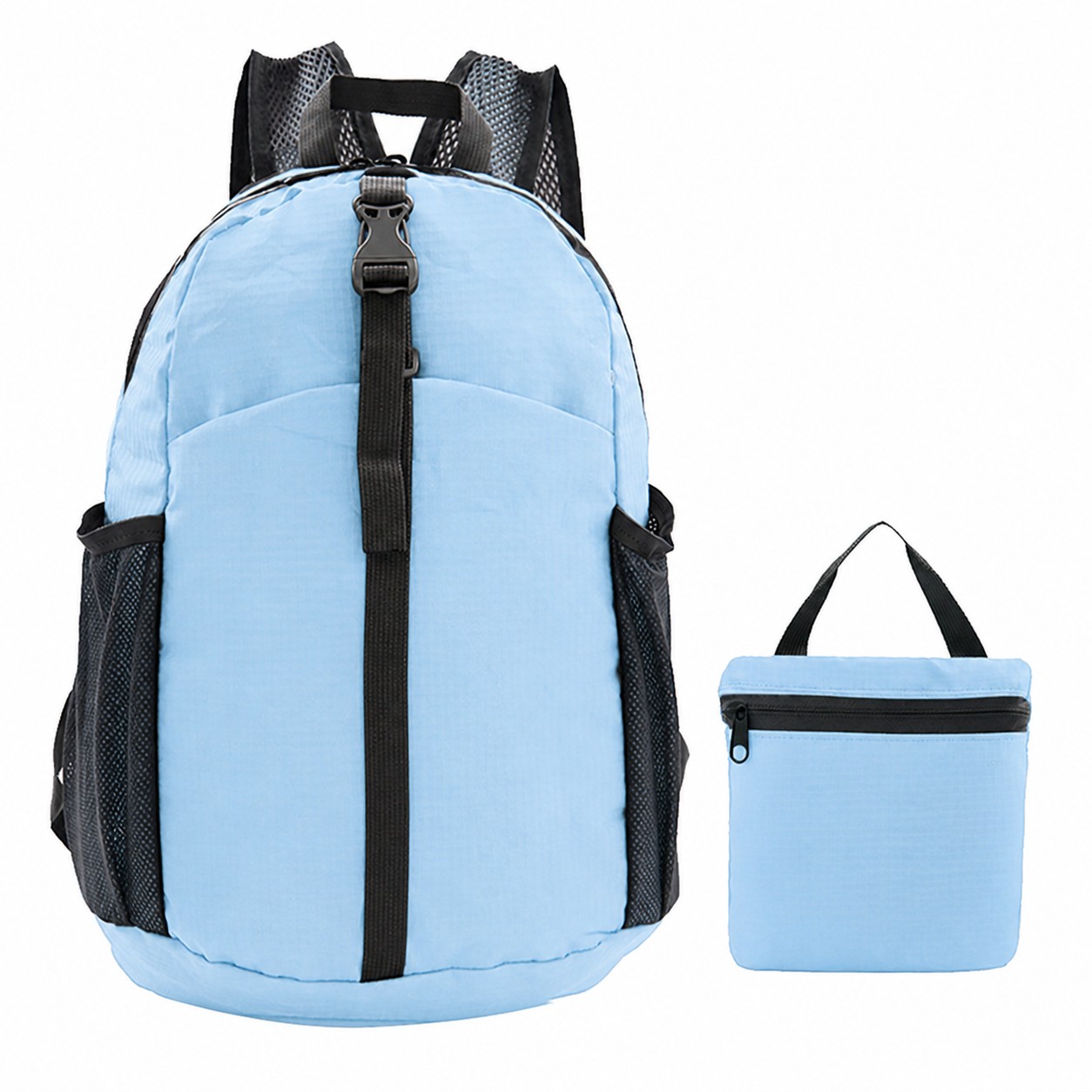 Foldable Nylon Travel Backpack — view 7