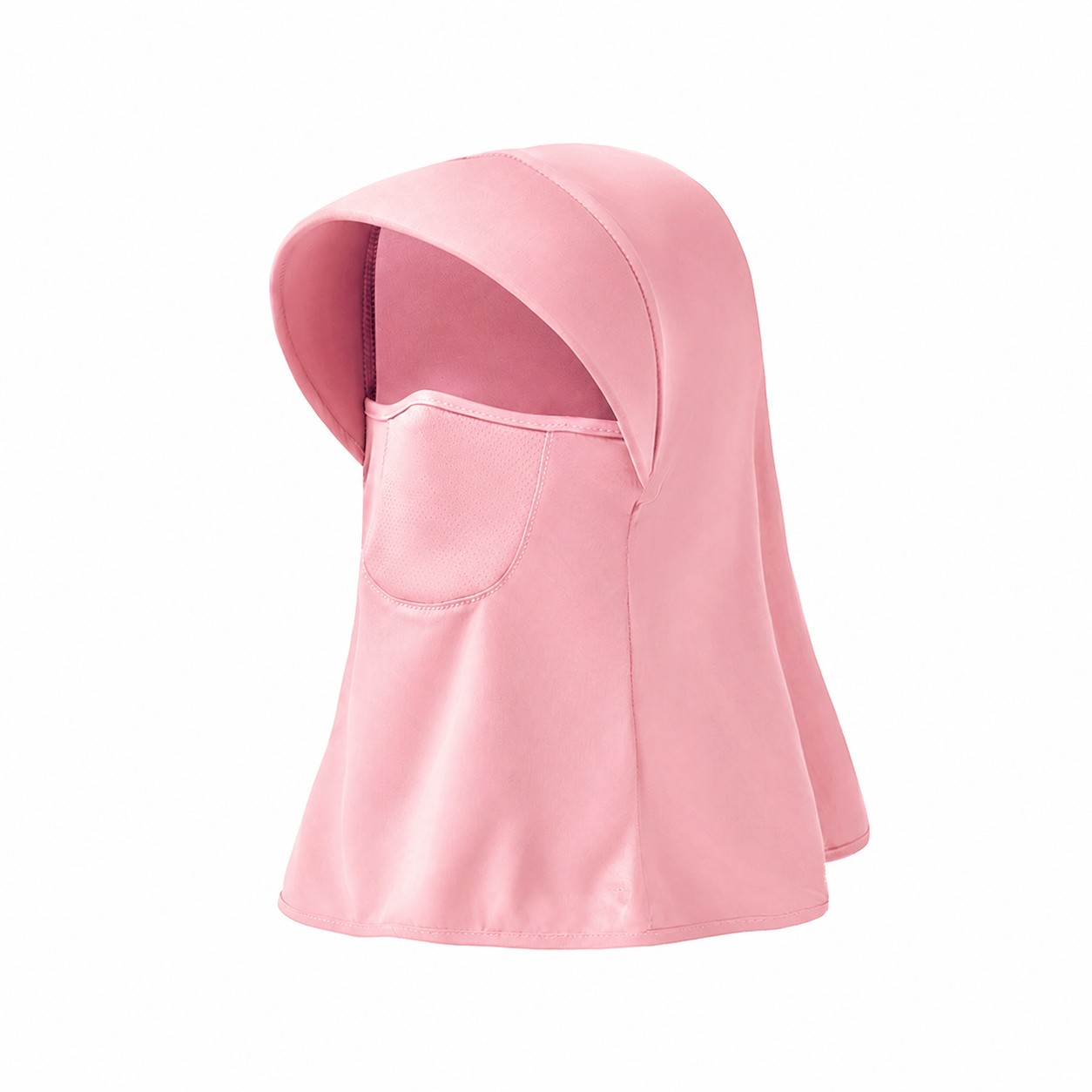 Ice Silk Full Coverage Visor Hat — Pink