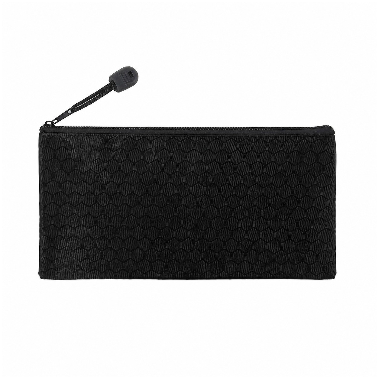 Waterproof Canvas Pencil Pouch — Black