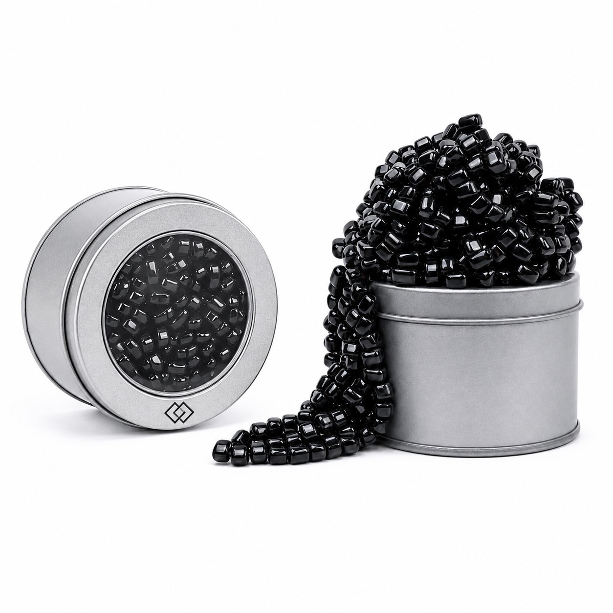 Magnetic Stone Sensory Set With Metal Tin