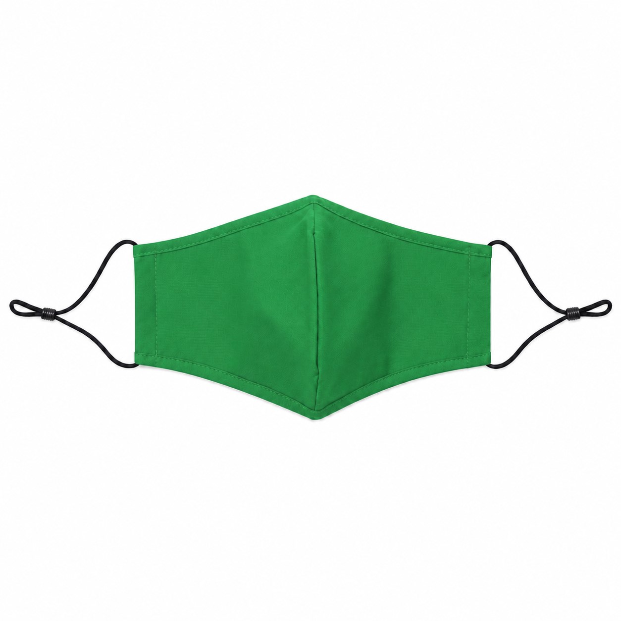 Double Layer Fleece Face Mask — Green