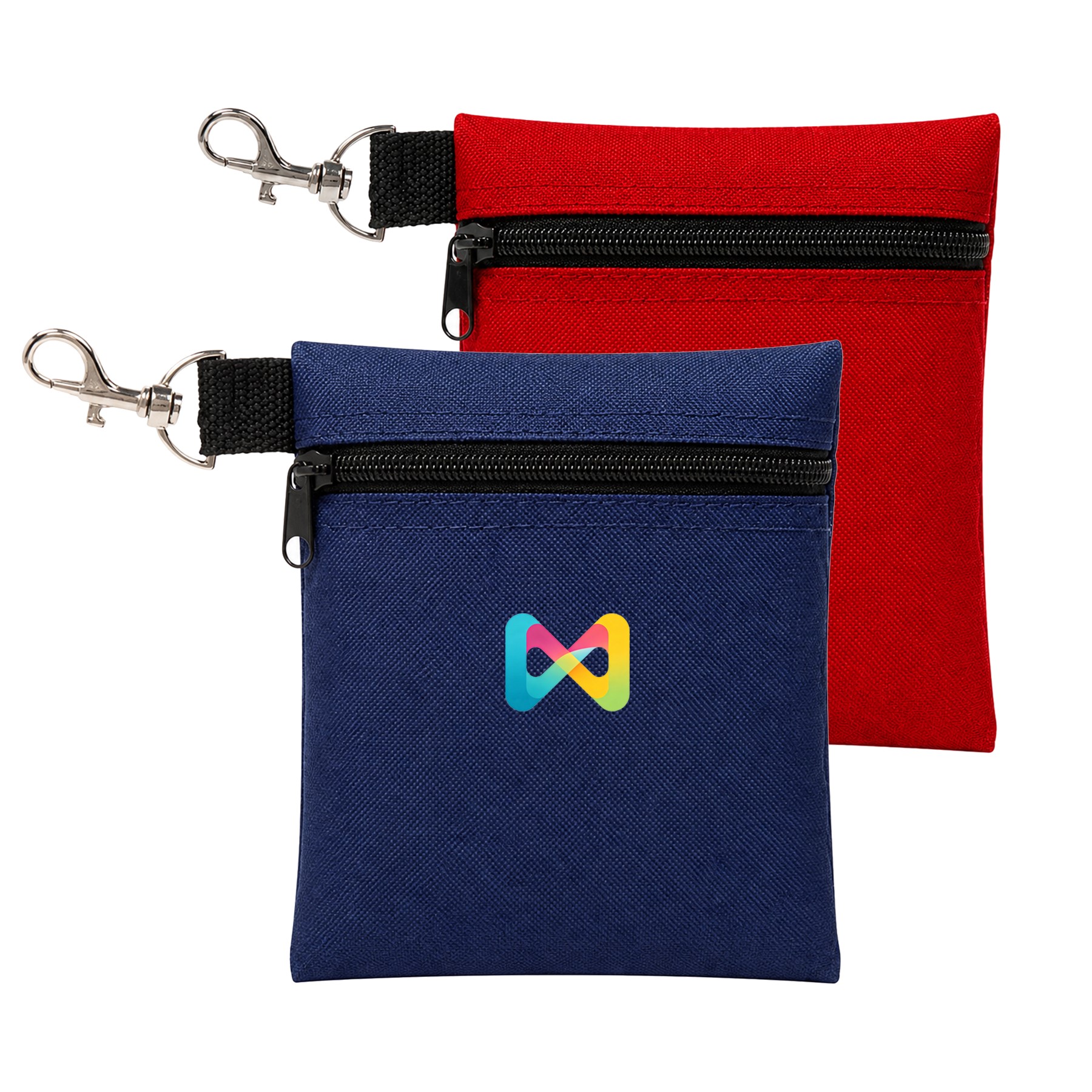 Clip On Nylon Golf Accessory Pouch