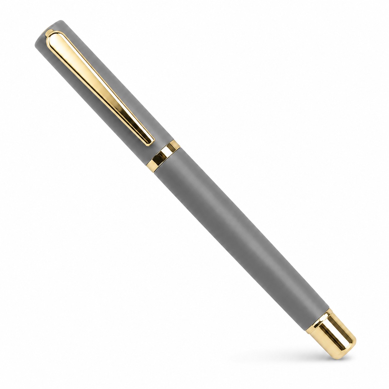 Smooth Plastic Gel Pen — Gray