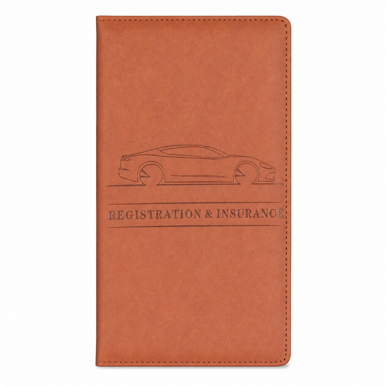 Vehicle Registration Document Holder With Magnetic Closure — view 2
