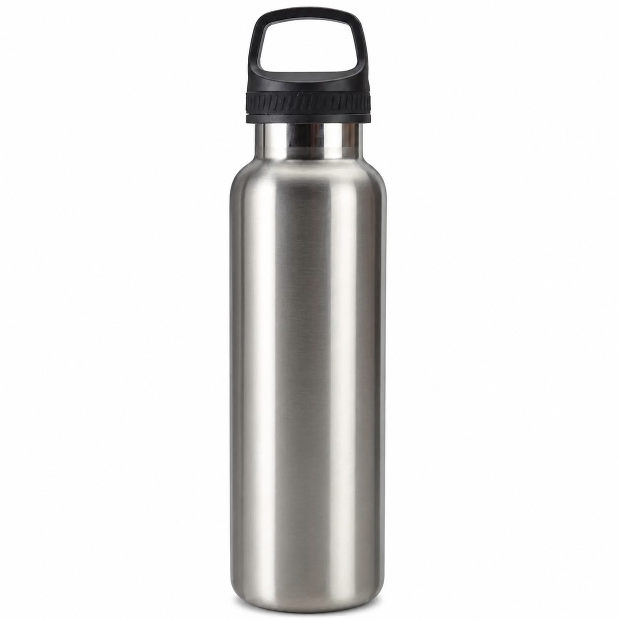Insulated Stainless Steel Bottle With Carry Handle — view 2