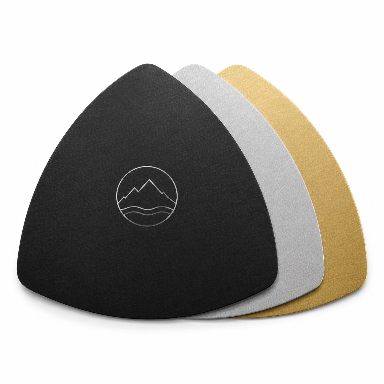 Triangle Stainless Steel Drink Coaster