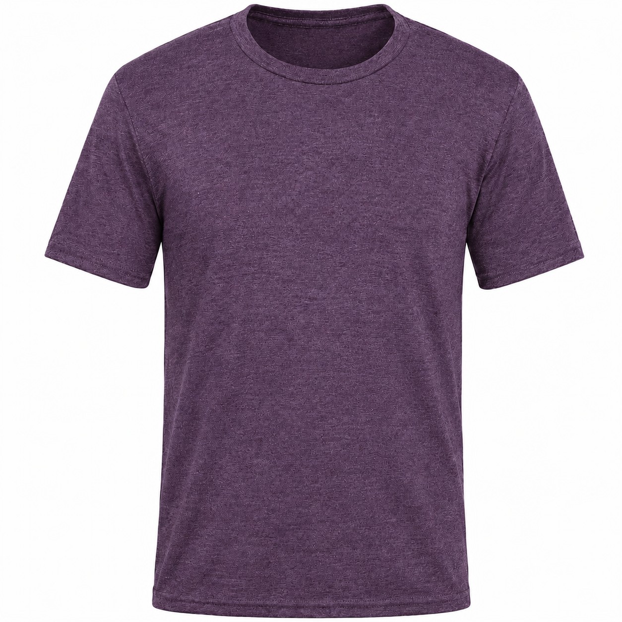 Men's Cotton-Polyester Blend Crewneck T-Shirt — view 2