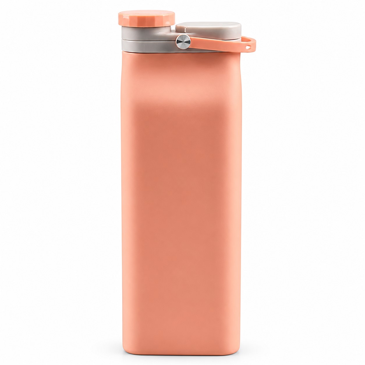 Tall Silicone Travel Bottle With Pivot Handle — view 2