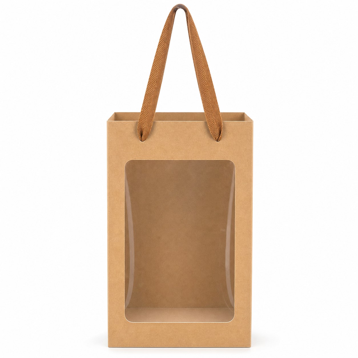 Kraft Paper Window Gift Bag — view 2