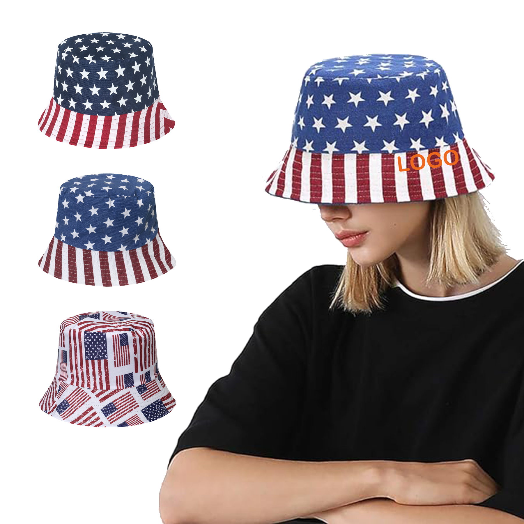 Reversible Polyester Bucket Hat