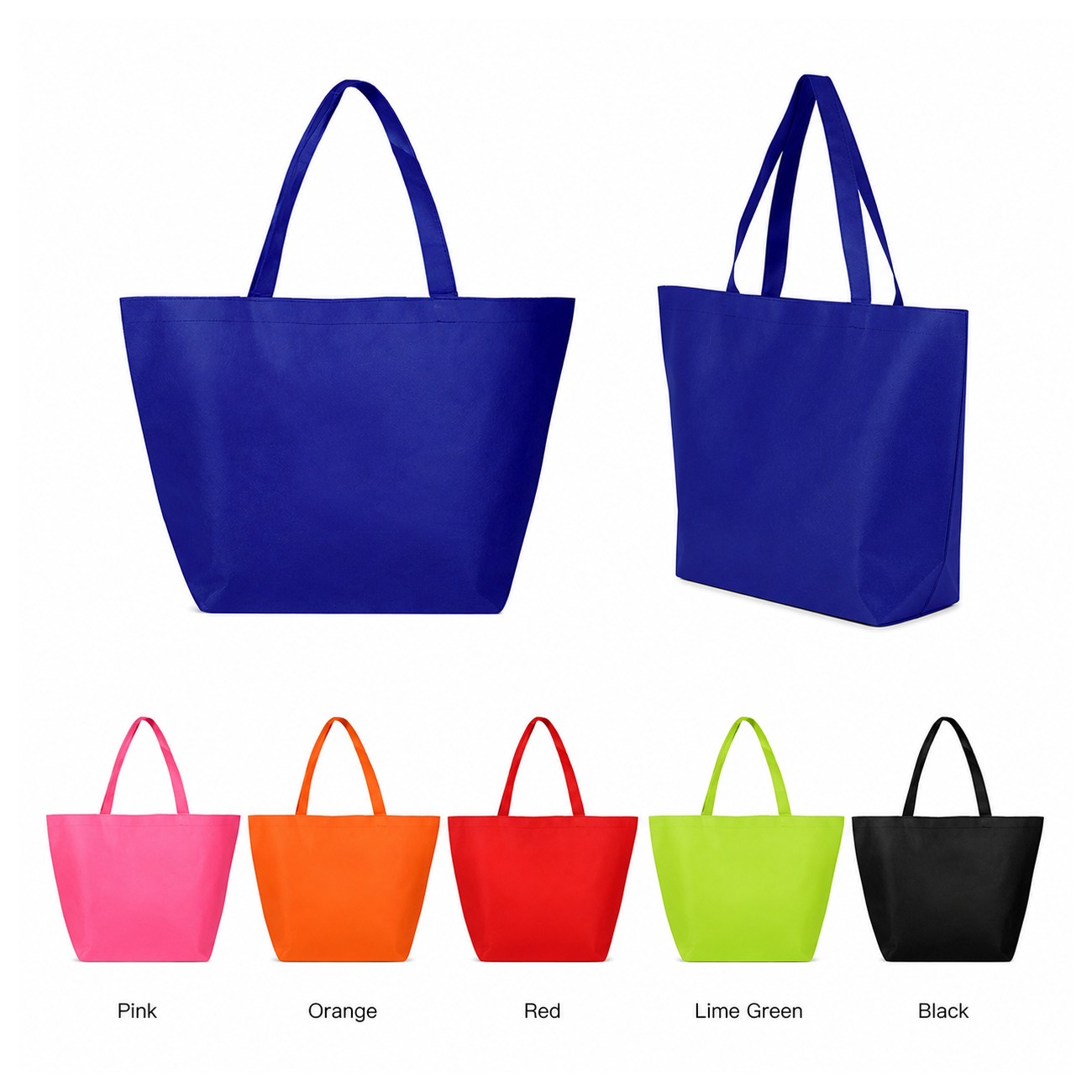 80GSM Non-Woven White Tote Bag