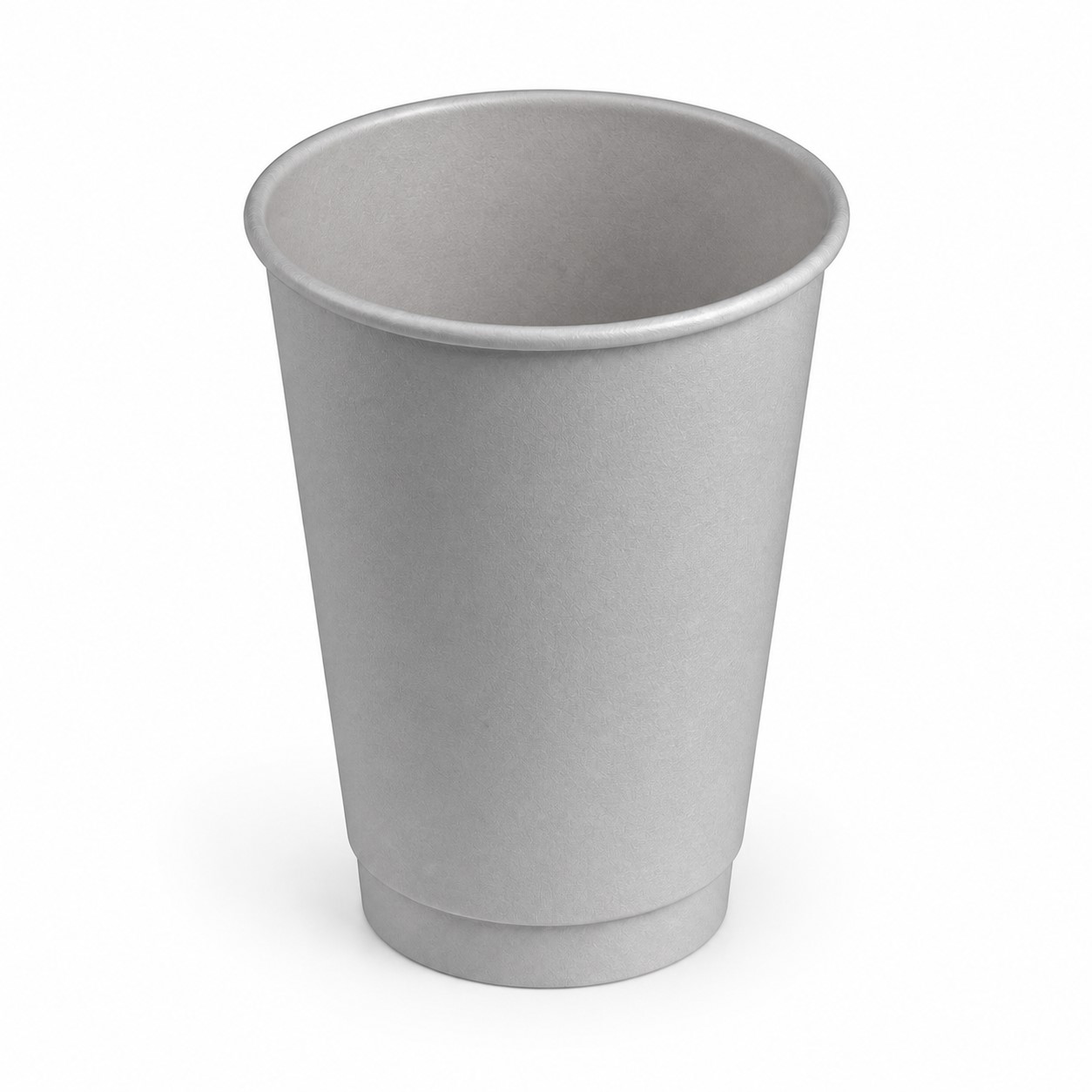 Sleeved Disposable Paper Drink Cup — Silver