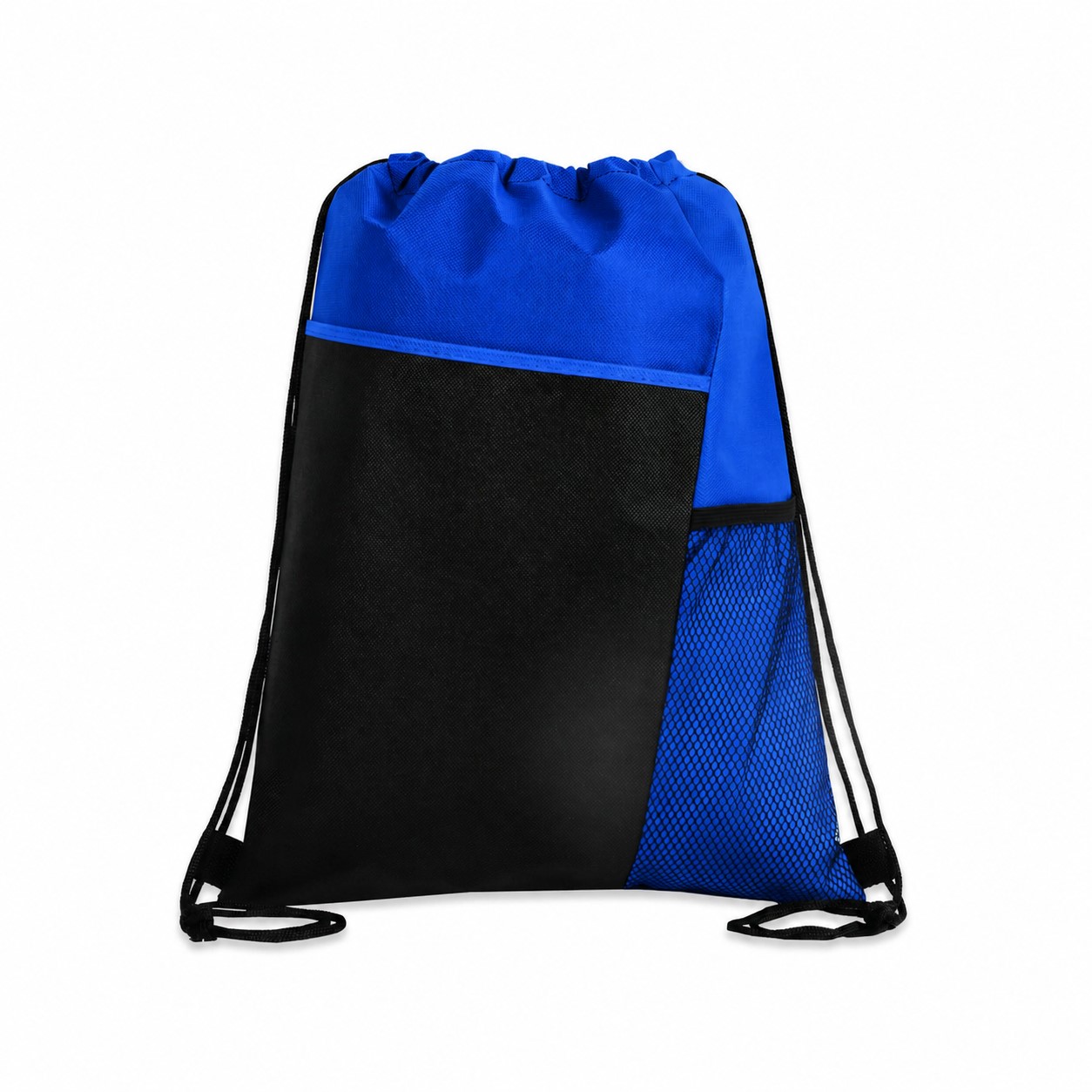 80GSM Non-Woven Drawstring Bag — Royal Blue