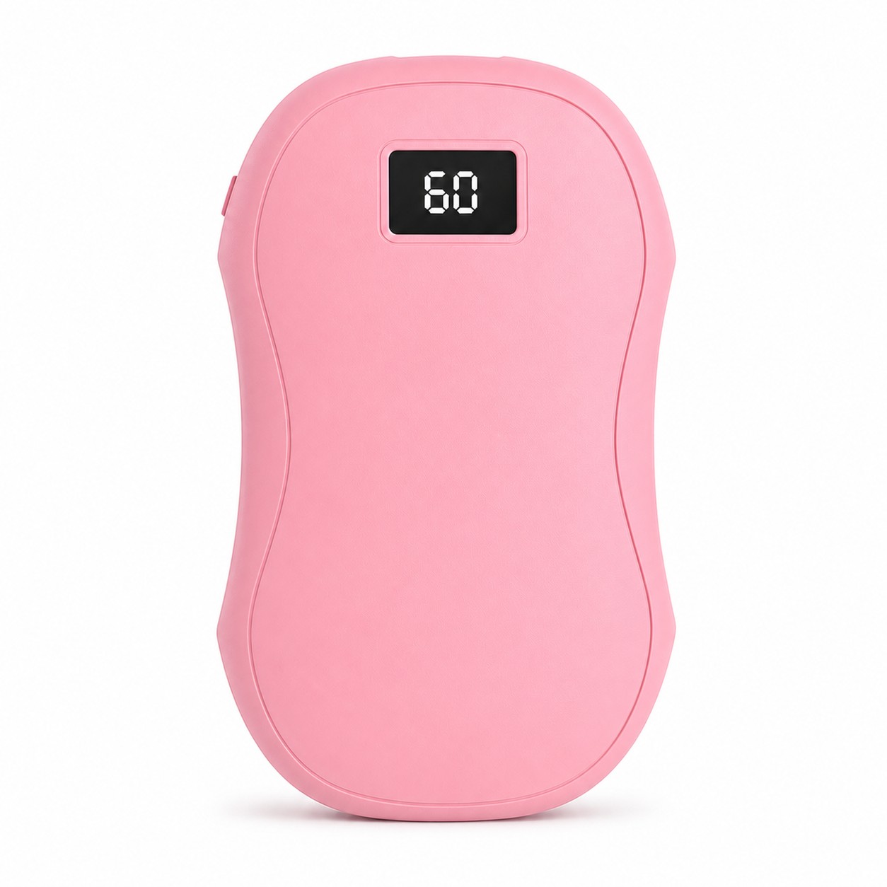 Digital Hand Warmer Battery Bank — Pink