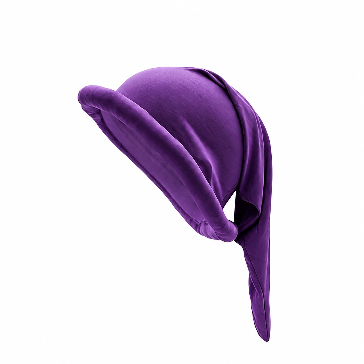 Polyester Dwarf Party Costume Hat — Purple