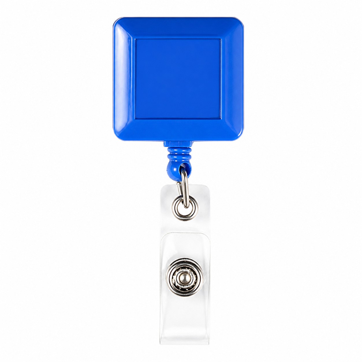 Square ABS Retractable Badge Holder — view 2