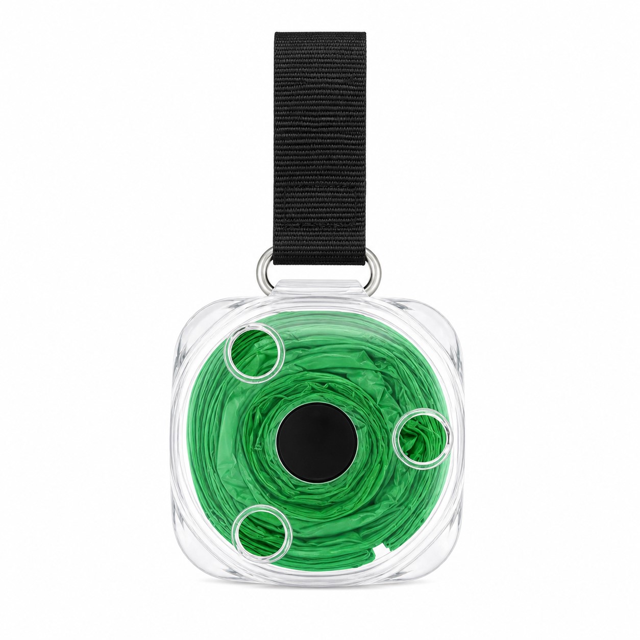 Retractable Polyester Shopping Bag With ABS Case — view 2