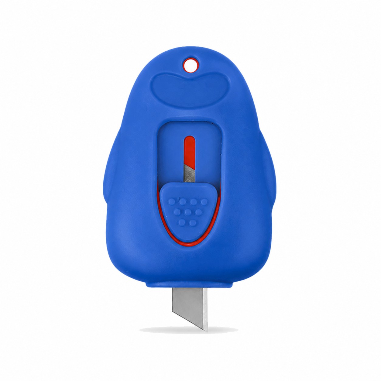 Mini Plastic Utility Cutter — Blue