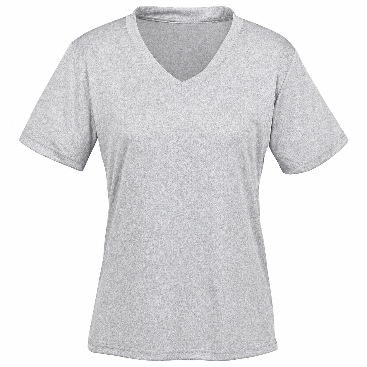 Cotton-Polyester Blend Sweatshirt — Silver