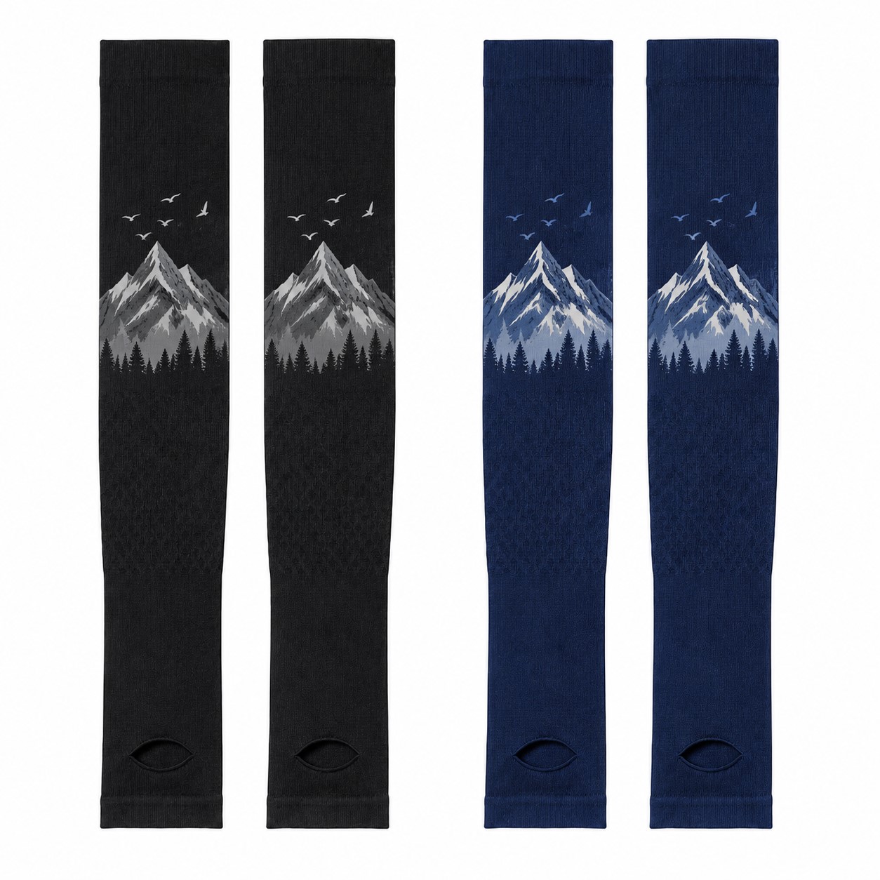 Stretch Cooling Spandex Arm Sleeves
