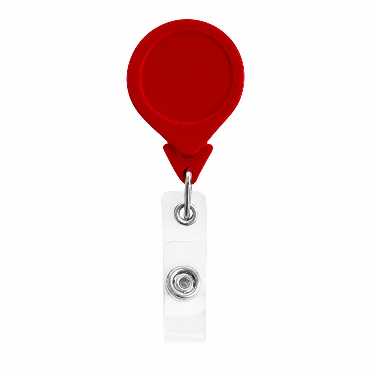 Large Round No Twist Retractable Badge Reel — view 2