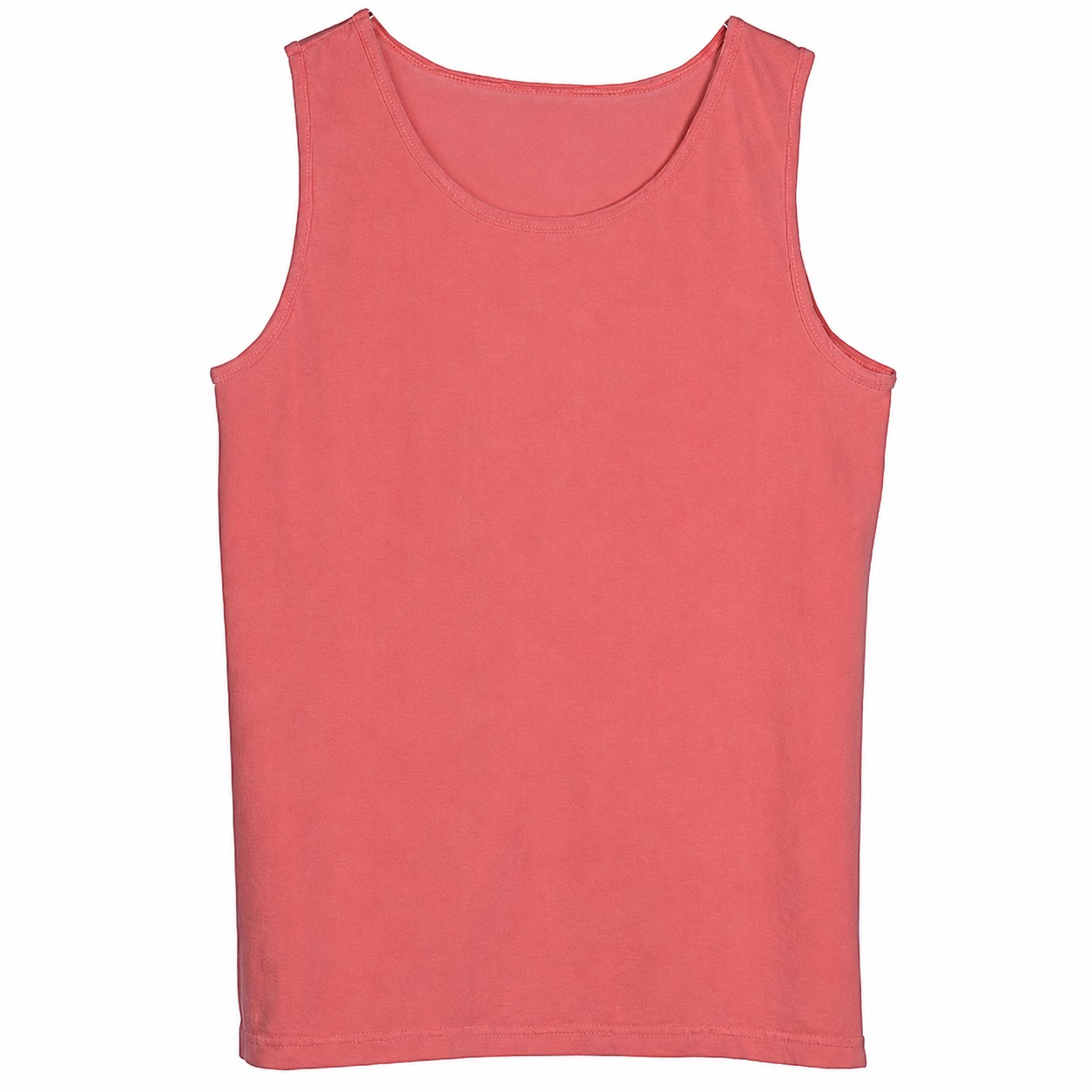 Garment Dyed Ringspun Cotton Tank — view 2