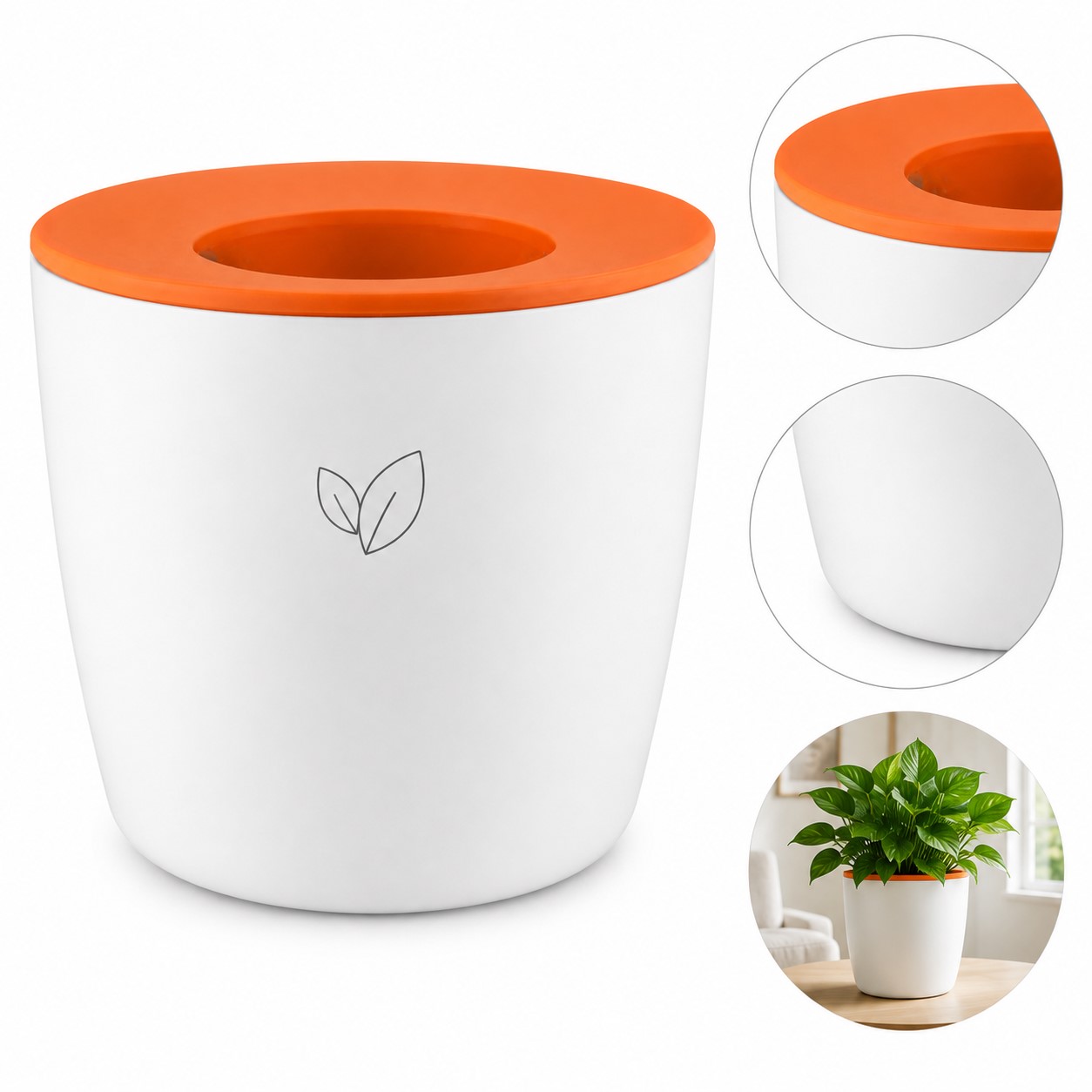 Compact Polypropylene Garden Planter
