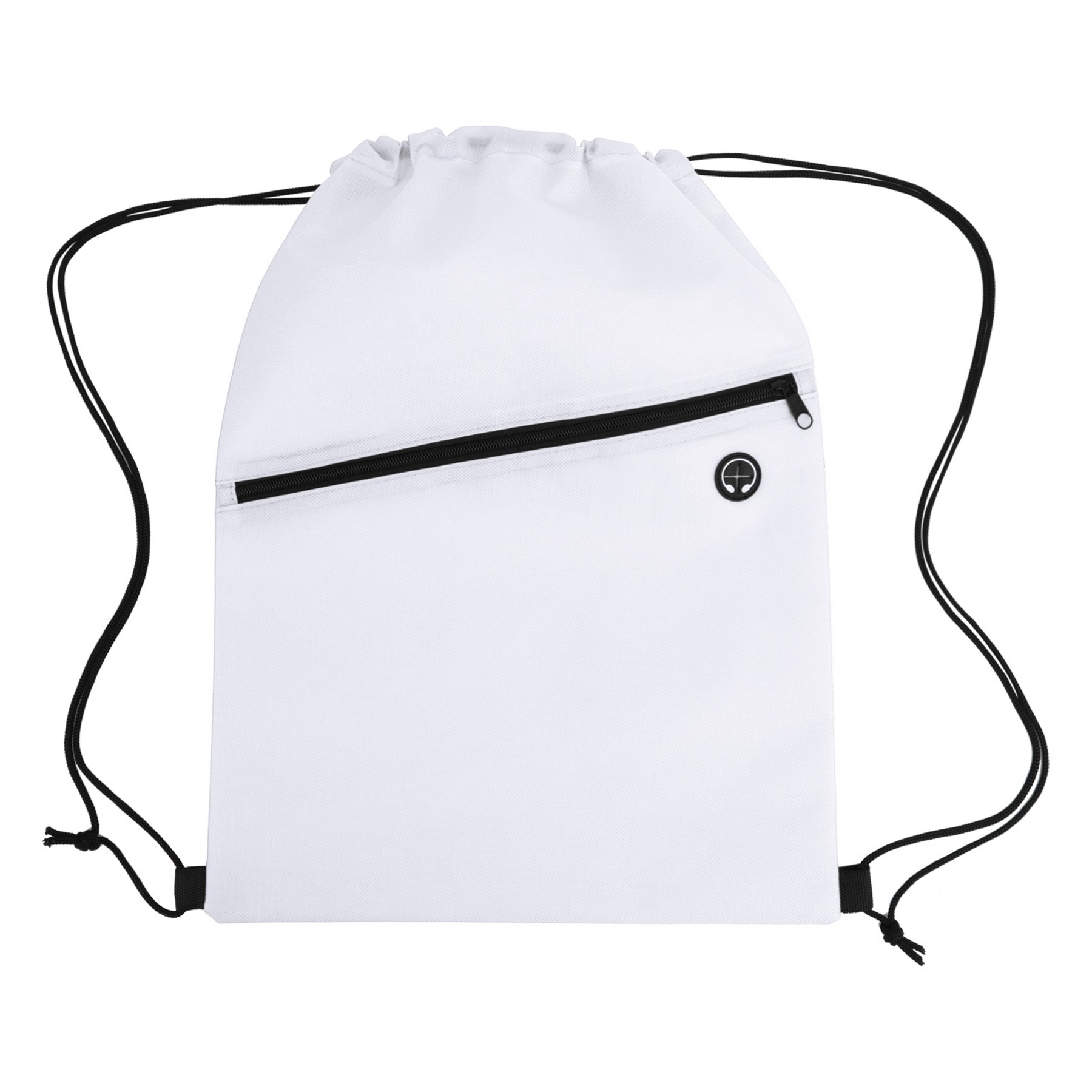 Zippered Storage Drawstring Bag — view 2