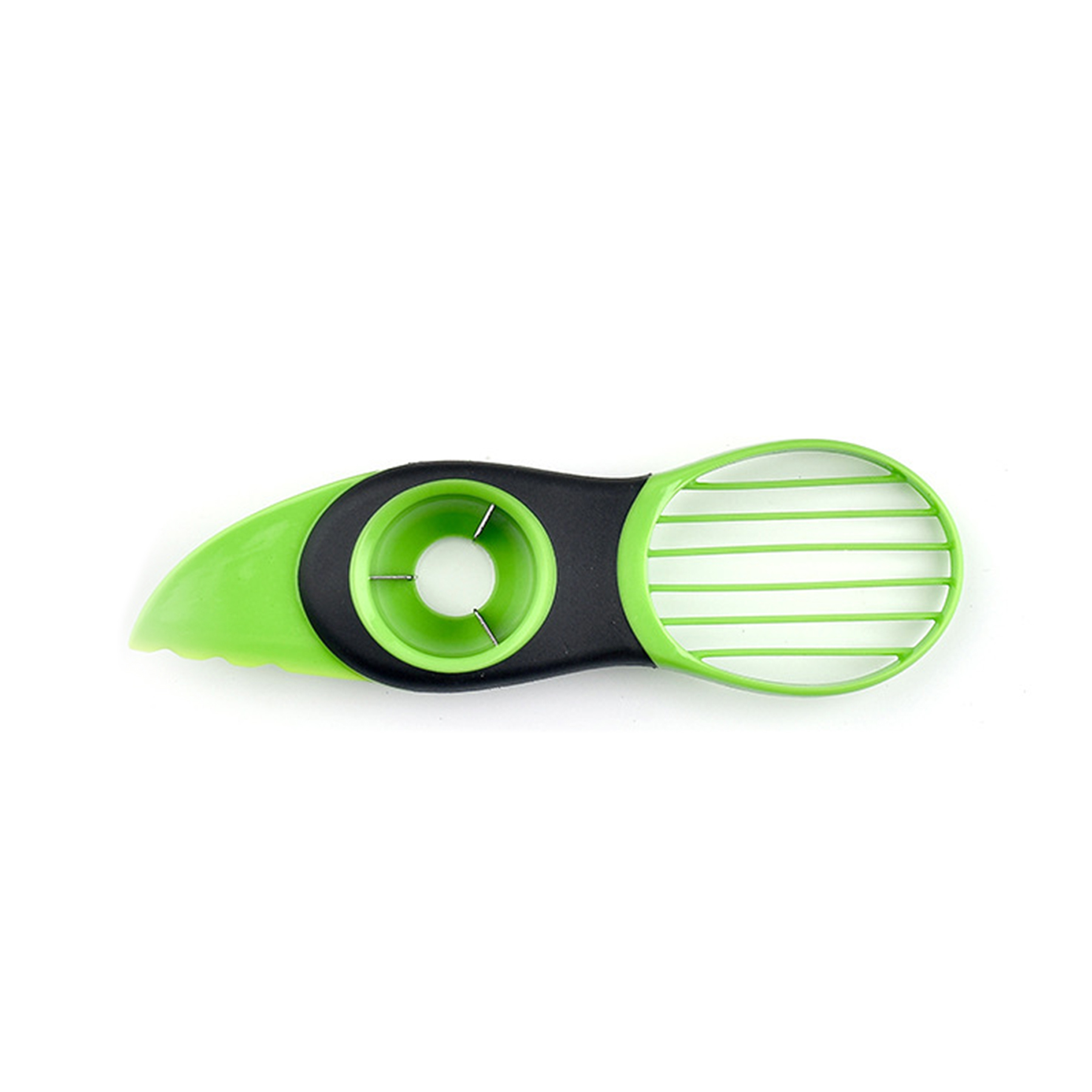 Green Avocado Slicer Prep Tool — view 2