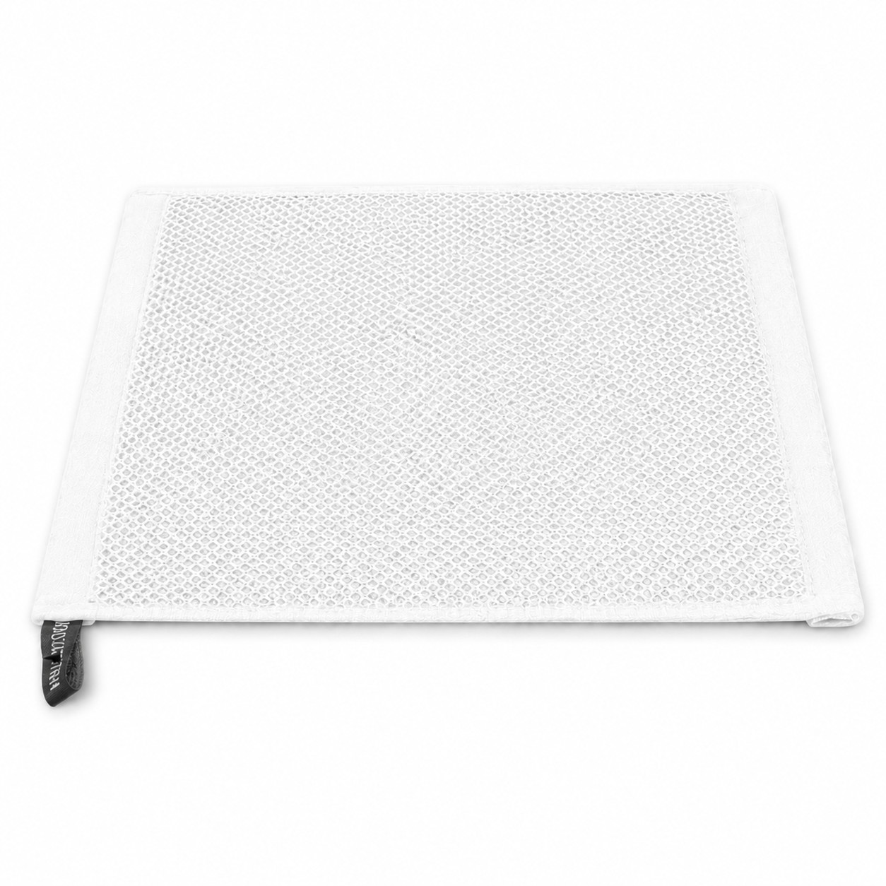 Square Cotton Kitchen Dish Towel — White