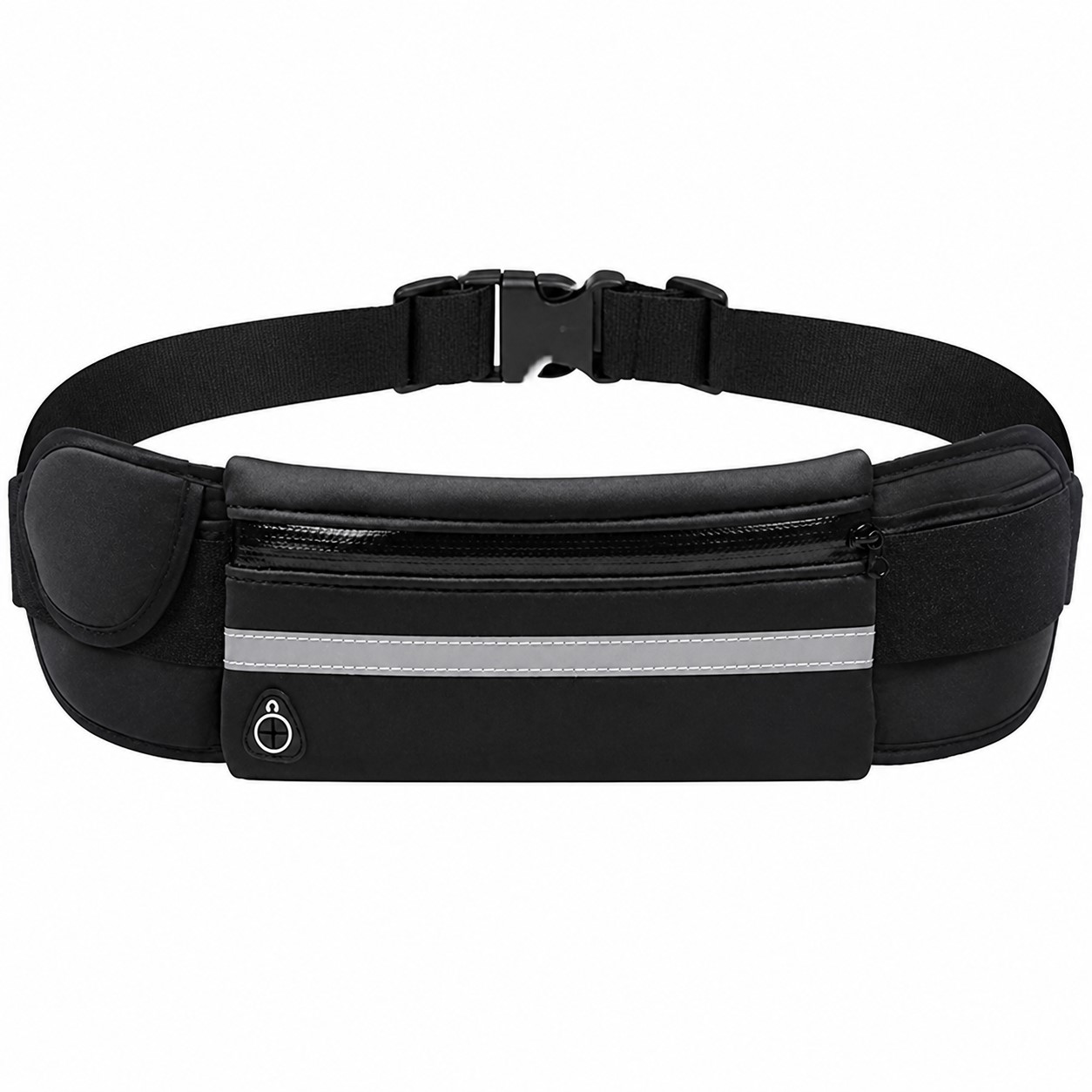 Reflective PVC Fitness Waist Pack — view 2