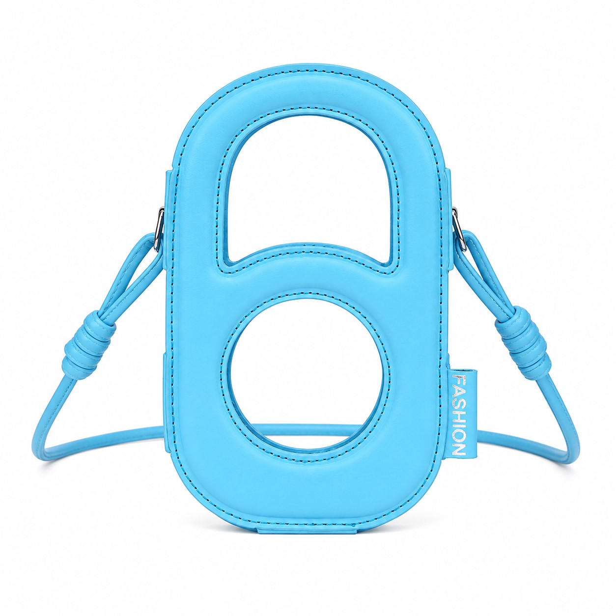 Cutout PU Crossbody Phone Bag — view 2