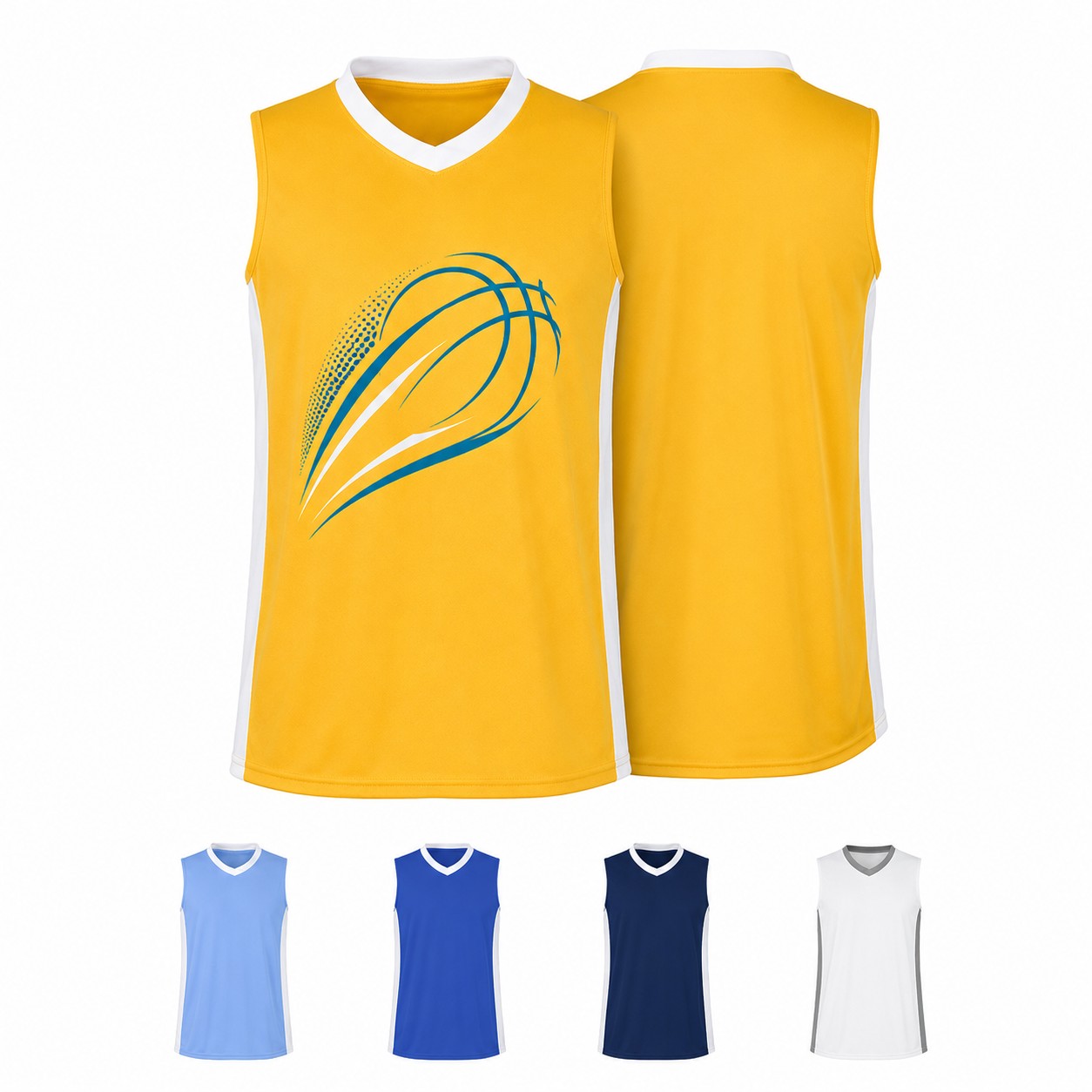 Men's Polyester Basketball Jersey
