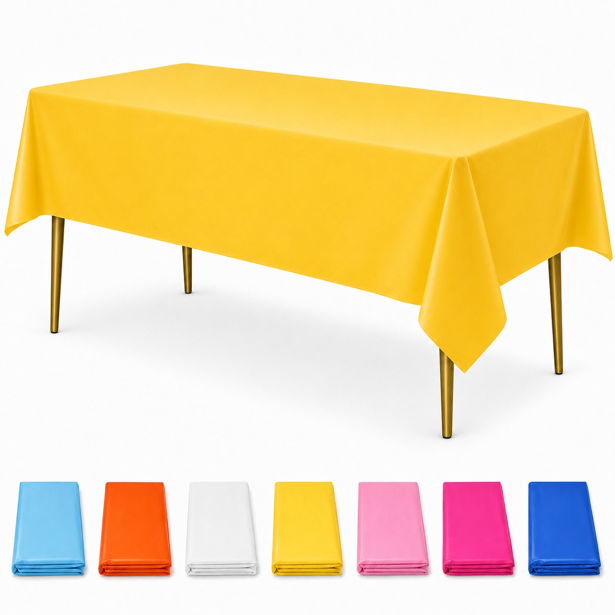 Large Washable Polyester Tablecloth
