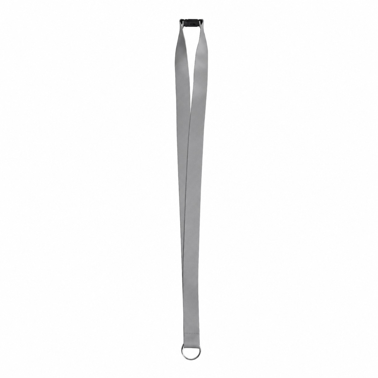 Breakaway Ring End Lanyard — Gray