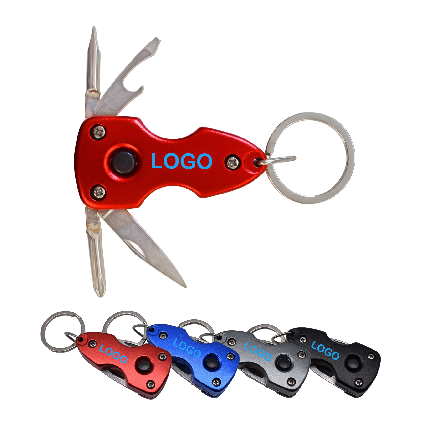 LED Multi Tool Keychain Knife