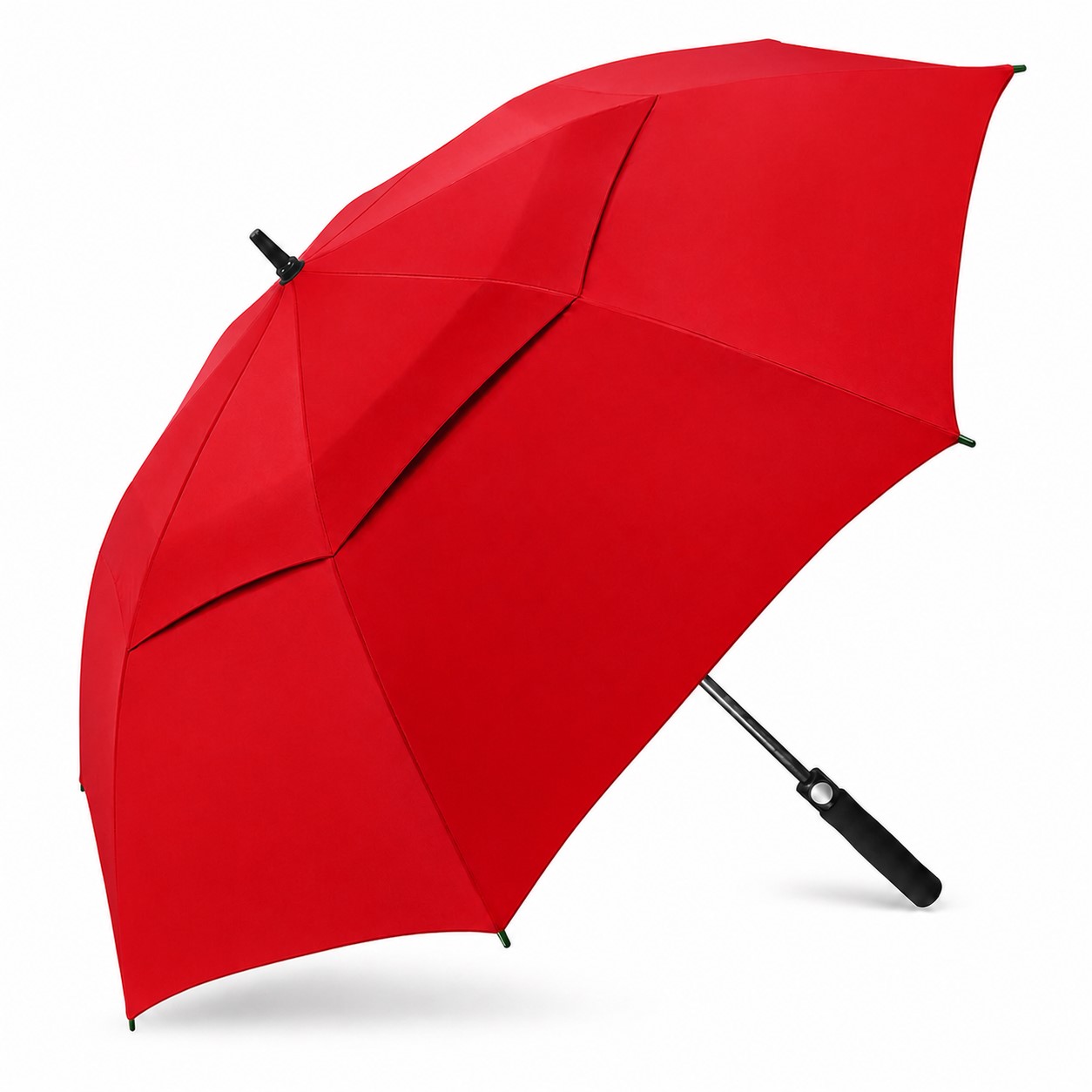 Large Polyester Golf Umbrella — Red