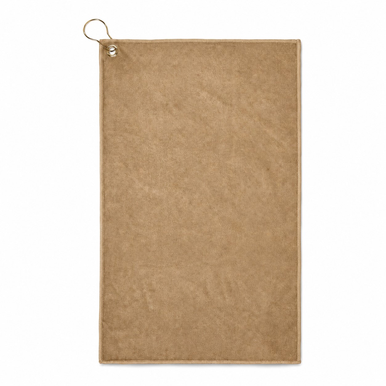 400GSM Microfiber Golf Towel — Tan Beige