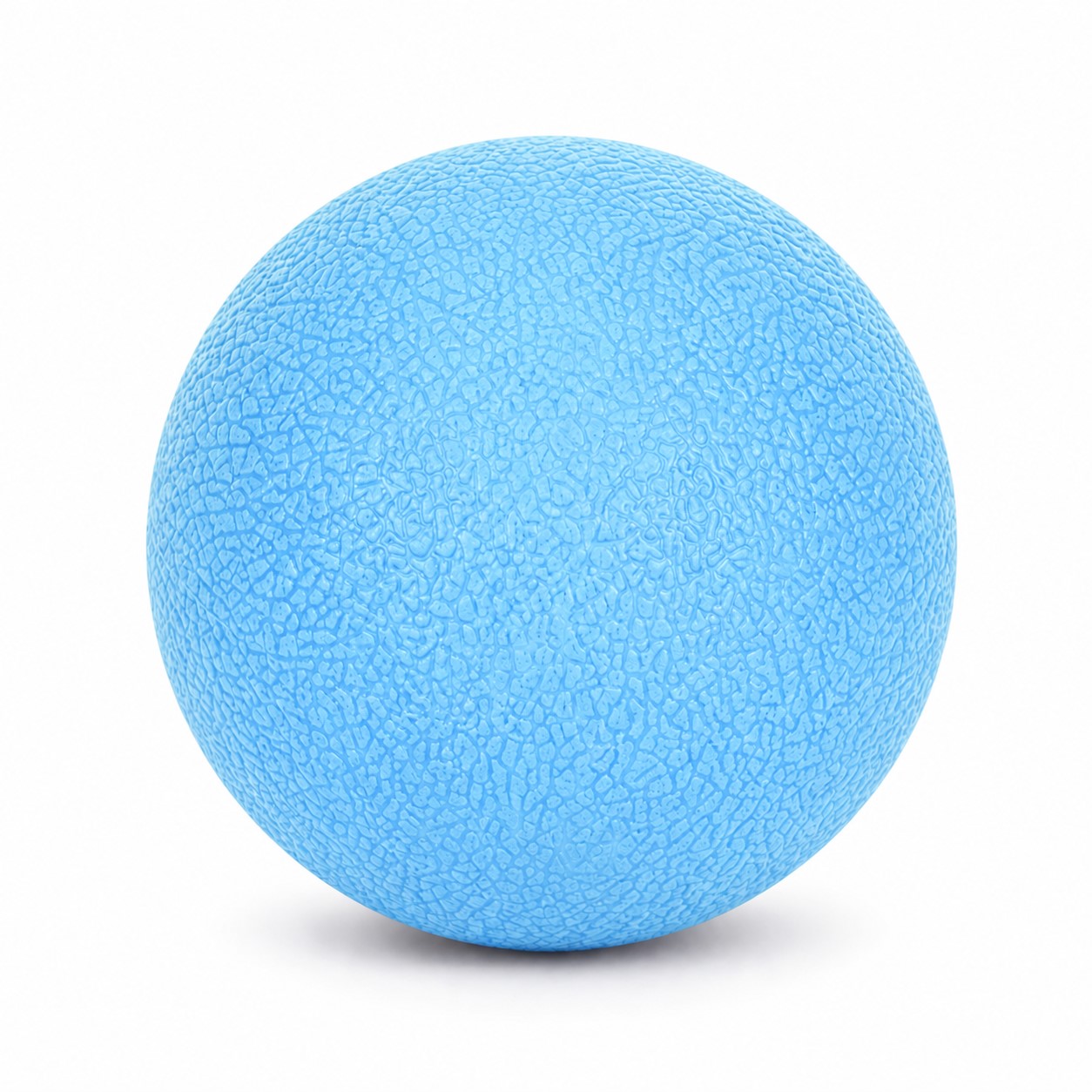Compact Plastic Massage Ball — Light Blue