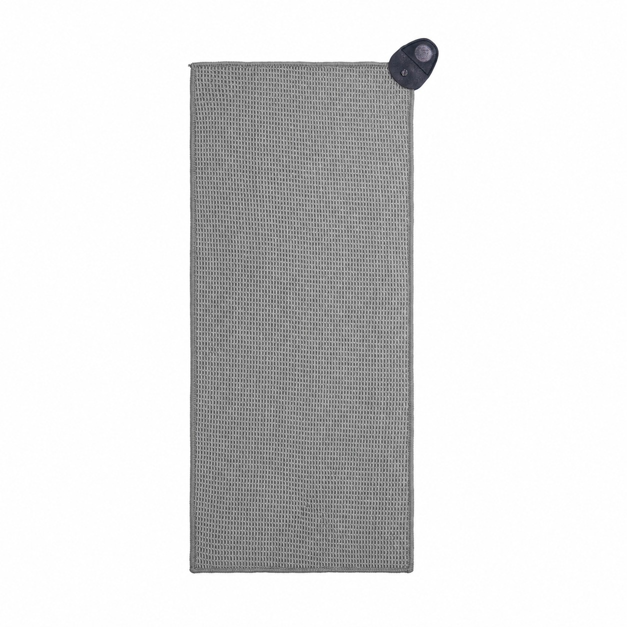 Magnetic Waffle Golf Towel — Gray