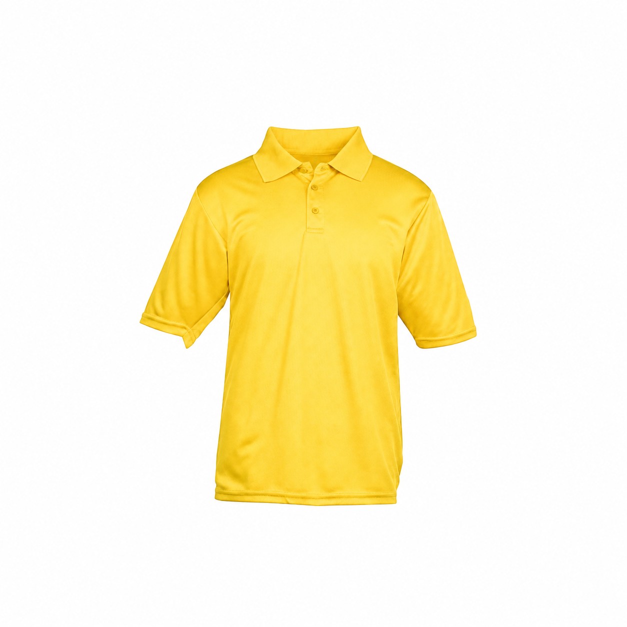 Pocket Sun Protection Polo — Yellow
